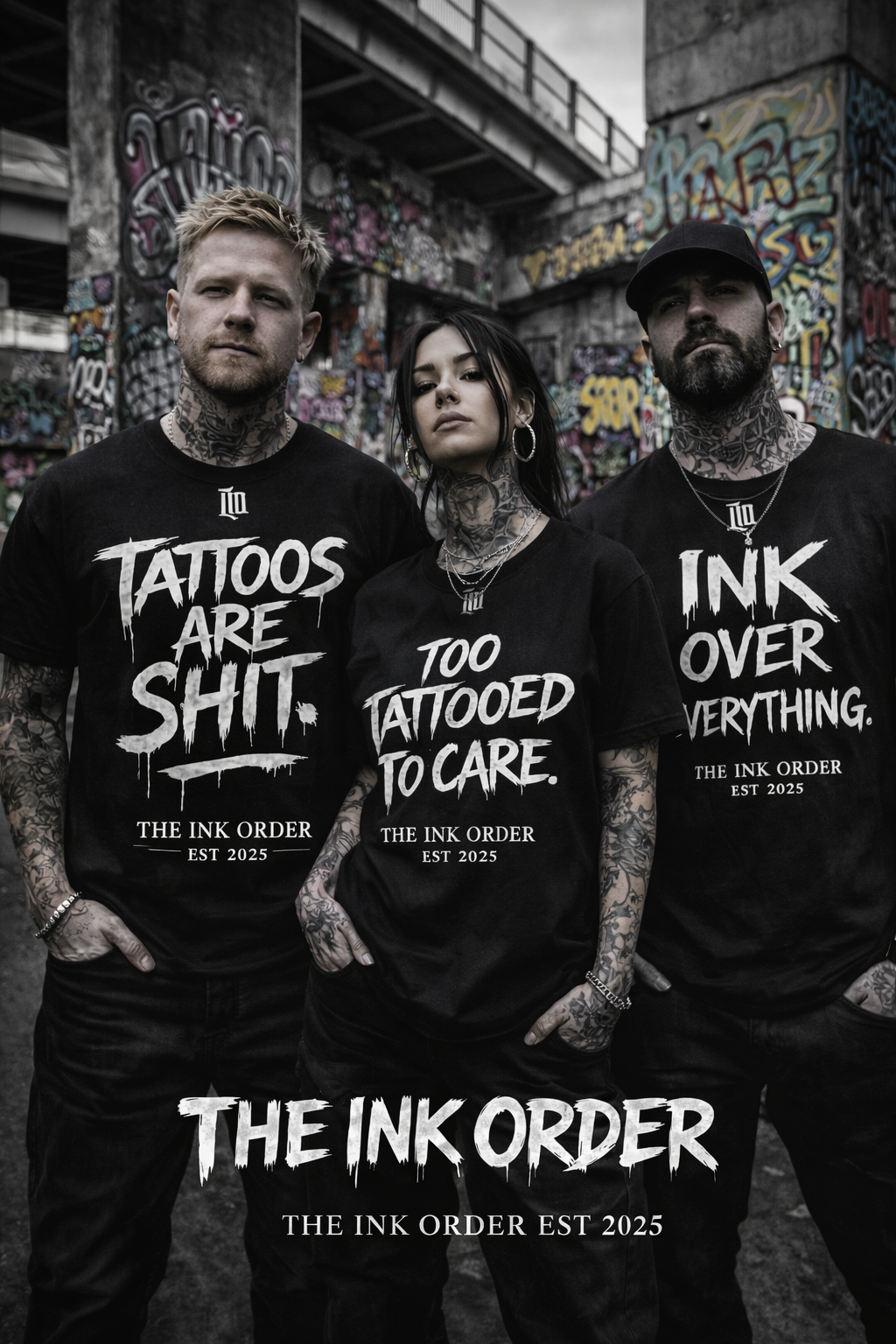 Tattoos are Shit - Oversized T