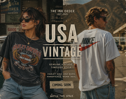 USA Vintage - Handpicked - Worn - Real