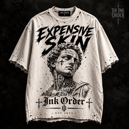 Expensive Skin - GOD - Custom Printed Tee - PRE ORDER NOV 26 DROP