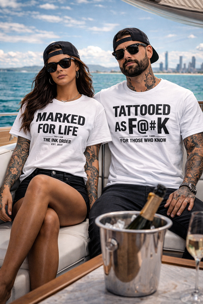 Tattooed as F#ck - Oversized T