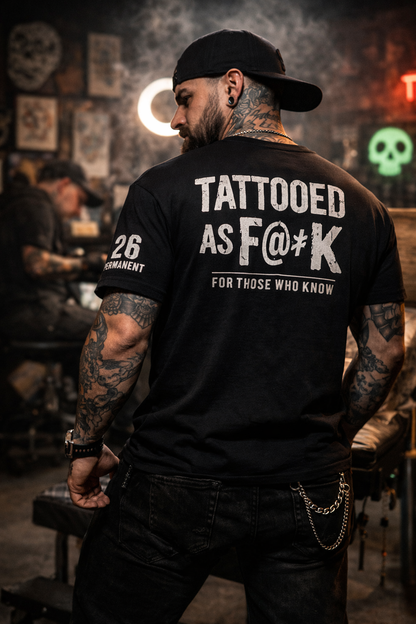 Tattooed as F#ck - Oversized T