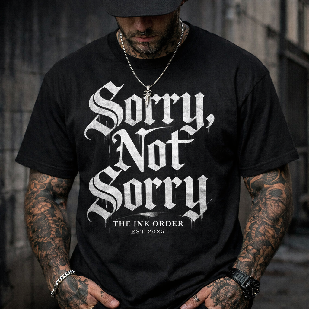 Sorry Not Sorry - Oversized 280 GSM T
