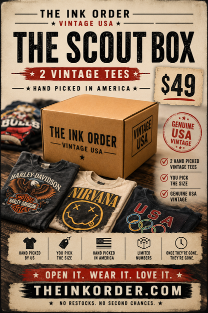 Vintage Mystery Box - The Scout Box - 2 shirts