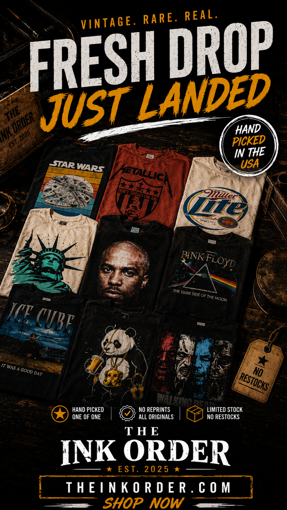 Vintage Mystery Box - The Scout Box - 2 shirts