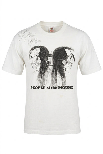 Vintage Fruit of the Loom - People of the Mound  Original T Shirt - USA