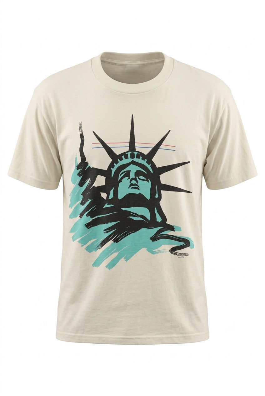 Vintage Hallmark Cards Statue of Liberty T Shirt - Original - USA