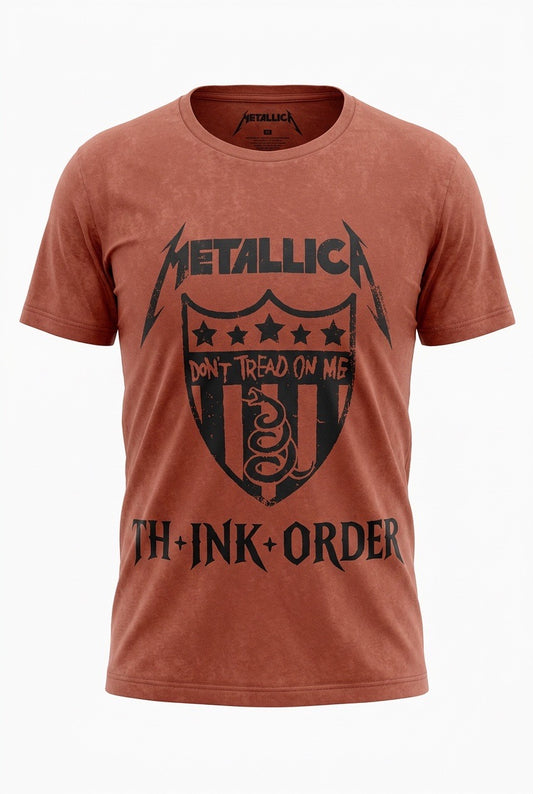 Vintage Metallica T shirt - reworked The Ink Order -  Original T Shirt - USA