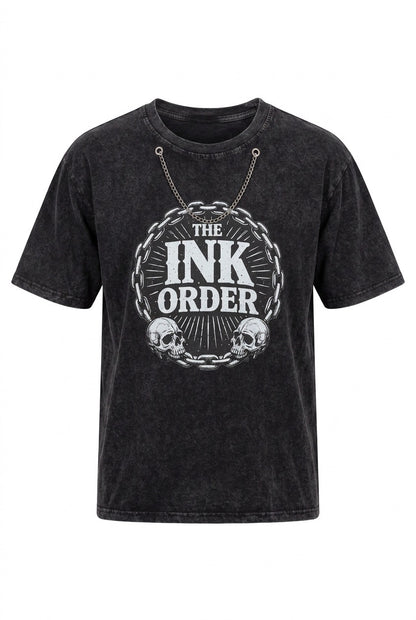 The ink Order - Custom Printed Rework T Shirt. The Chain.