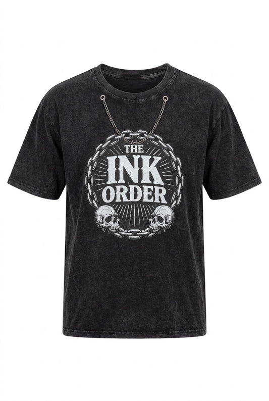 The ink Order - Custom Printed Rework T Shirt. The Chain.