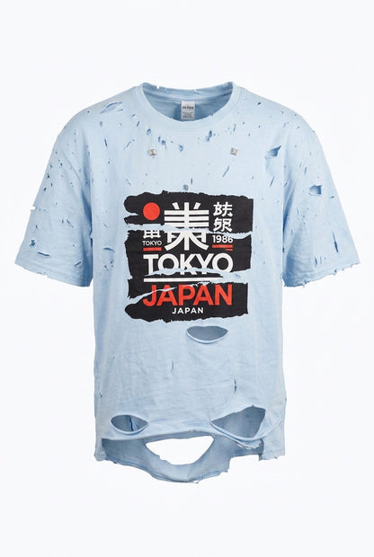 The ink Order - Custom Printed Rework T Shirt. Thrashed Japan.