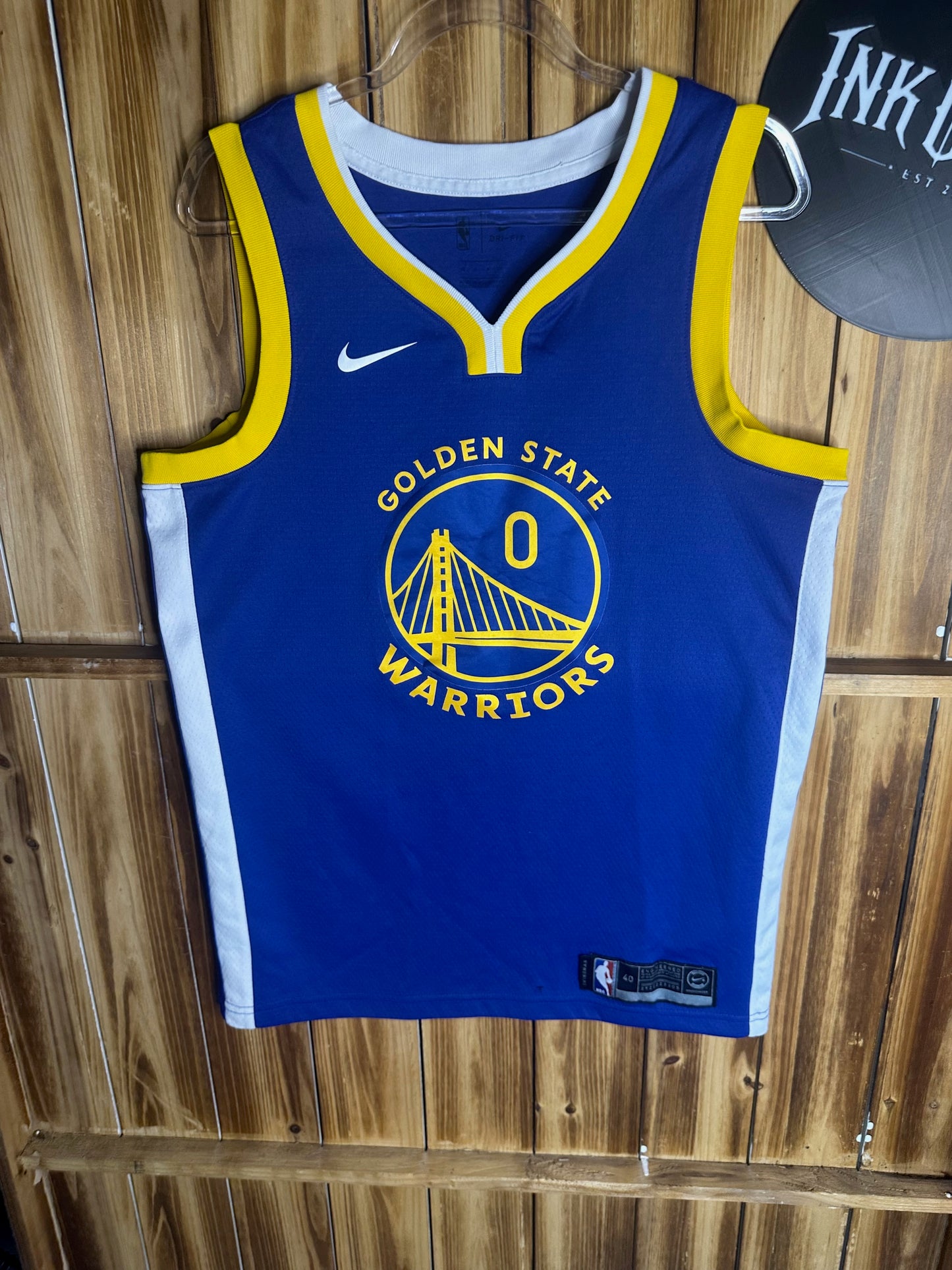 Nike Golden State Warriors D'Angelo Russell #0 Basketball Jersey