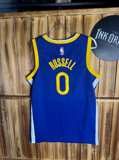 Nike Golden State Warriors D'Angelo Russell #0 Basketball Jersey