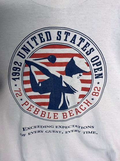 Vintage "Fruit of the Loom" US open 1992 pebble beach oversized T