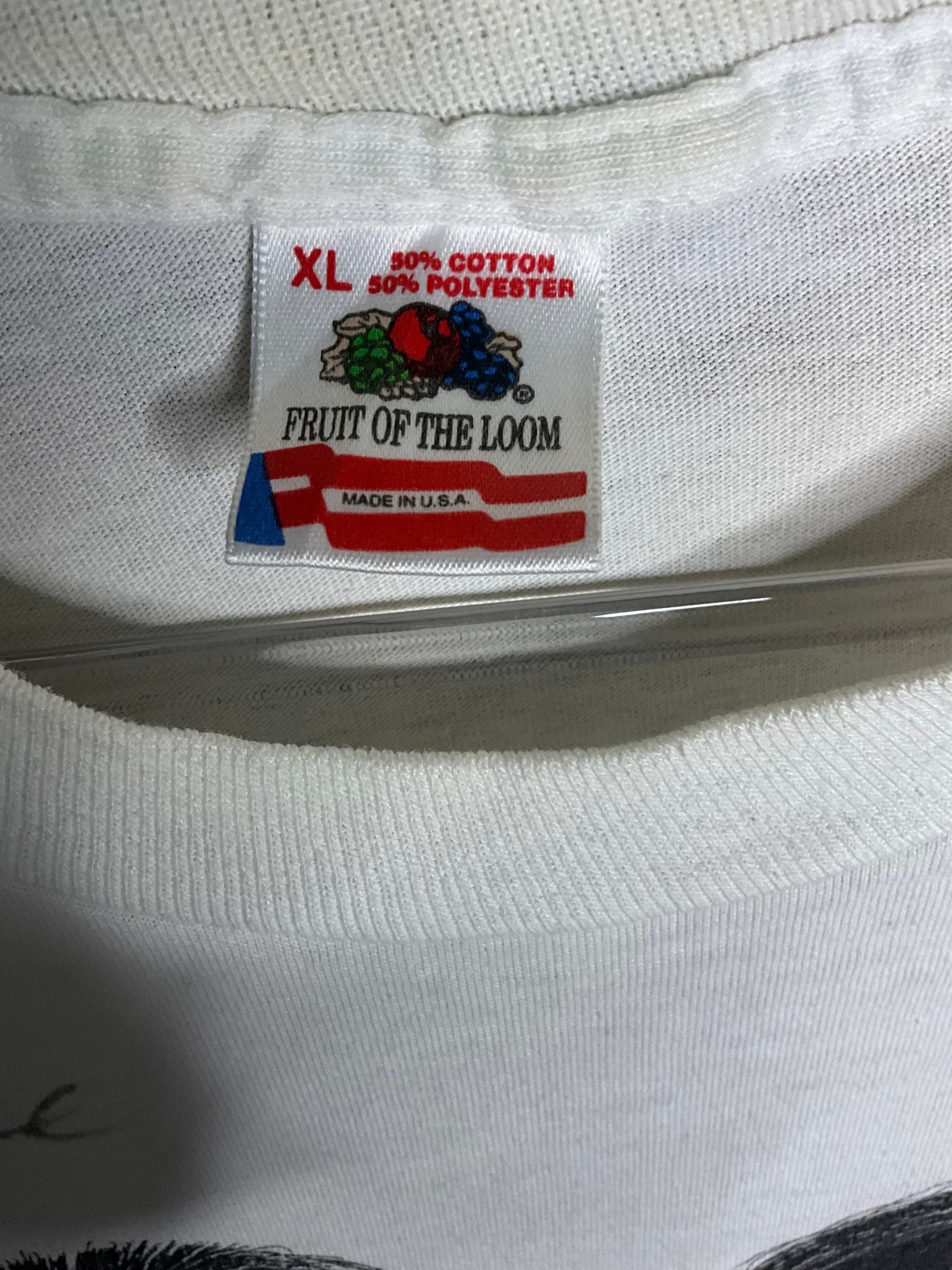 Vintage Fruit of the Loom - People of the Mound  Original T Shirt - USA