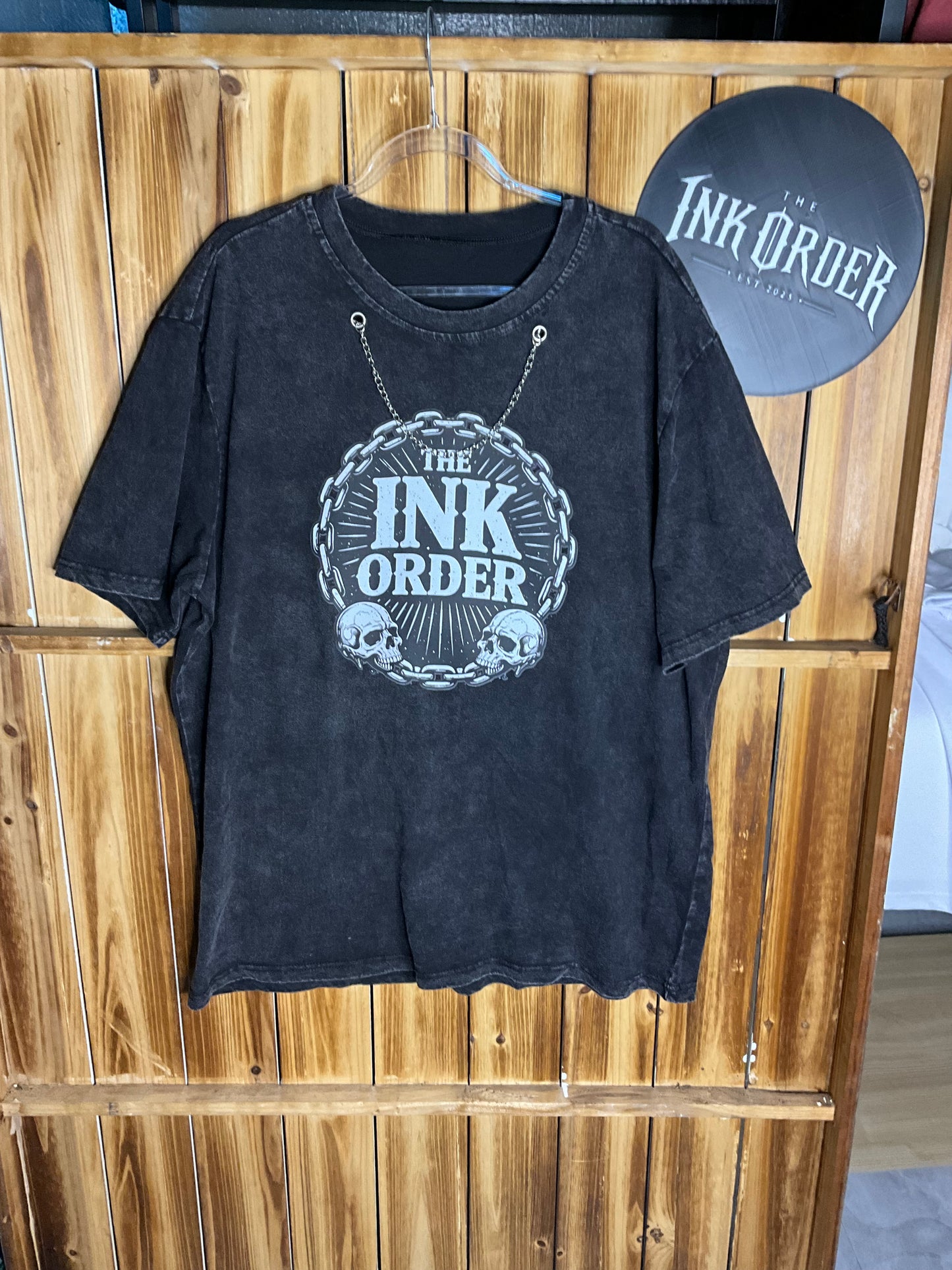The ink Order - Custom Printed Rework T Shirt. The Chain.