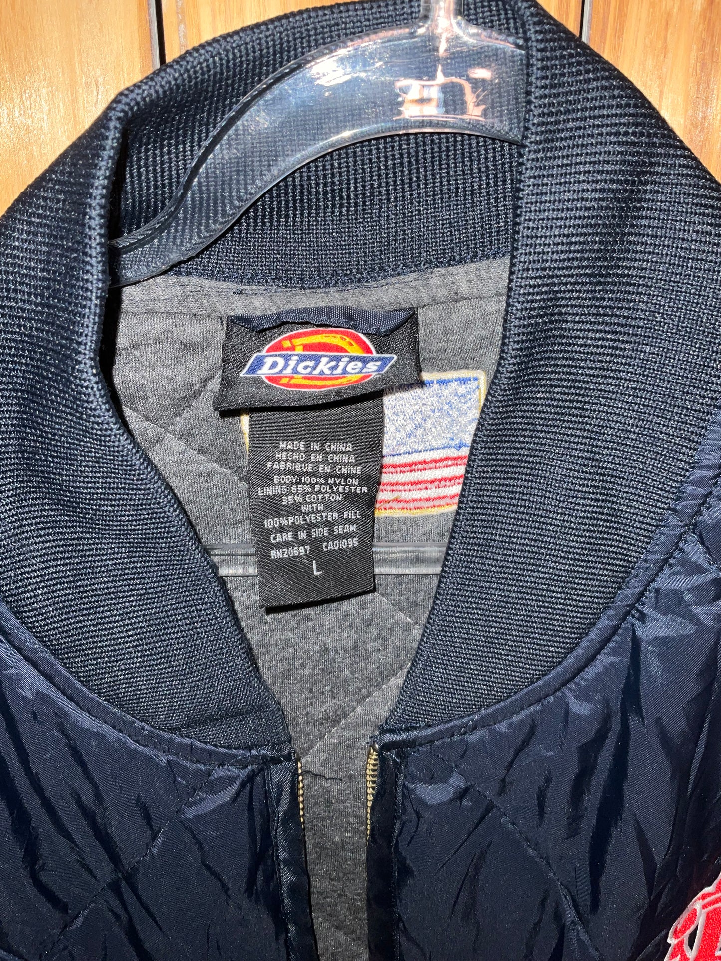 Dickies Bomber Jacket - Fire Dept Badged - Cool and Genuine