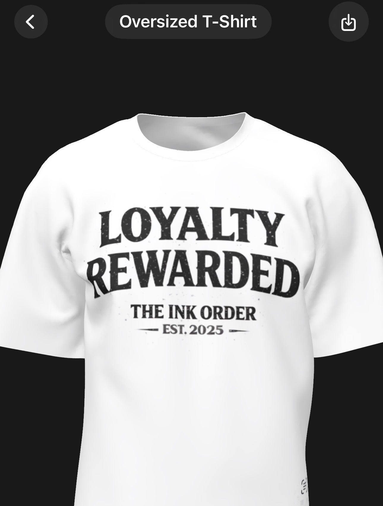 Loyalty Rewarded Foundation T