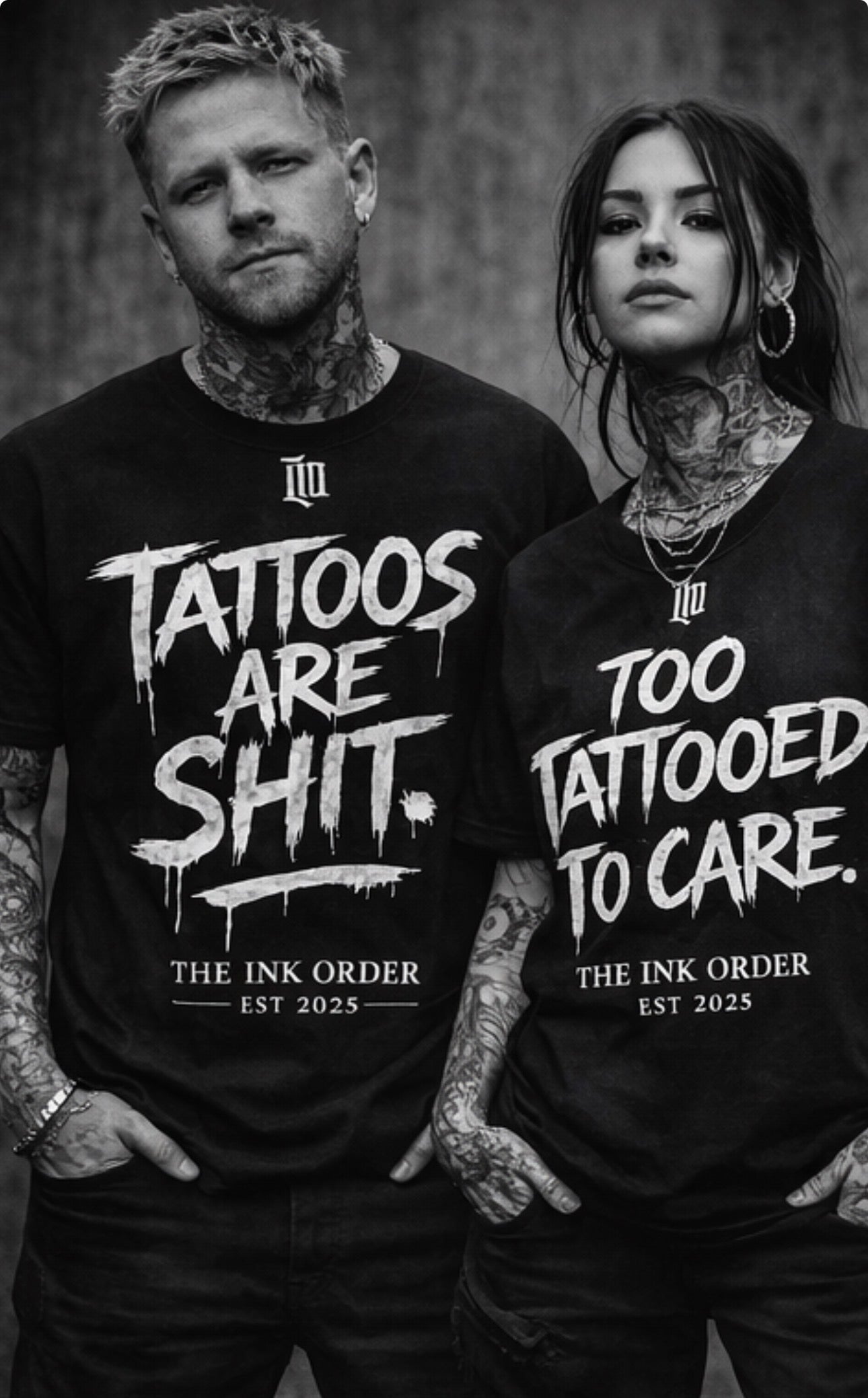 Tattoos are Shit - Oversized T