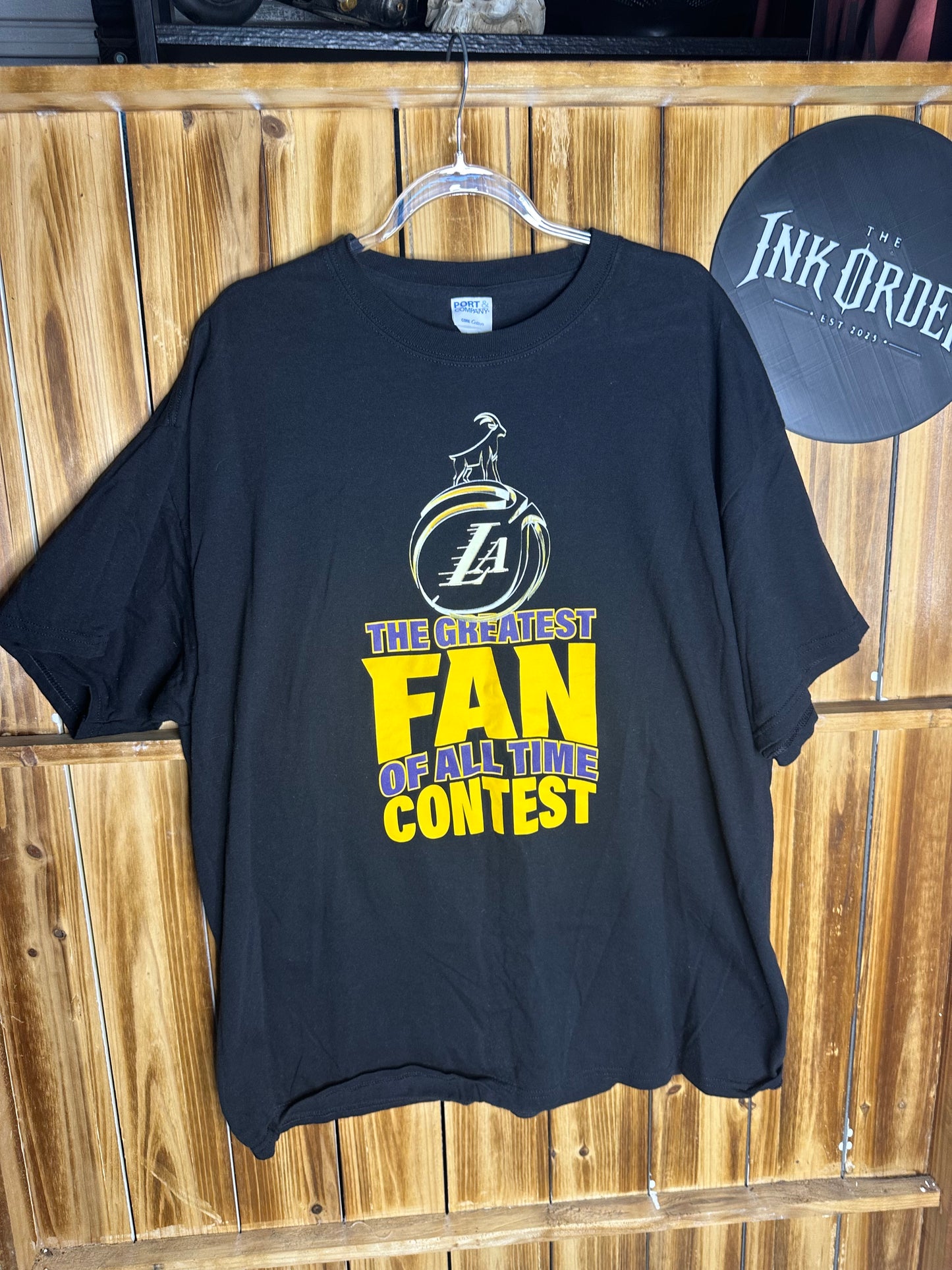 NBA Los Angeles Lakers Greatest Fan Of All Time (GOAT) Shirt